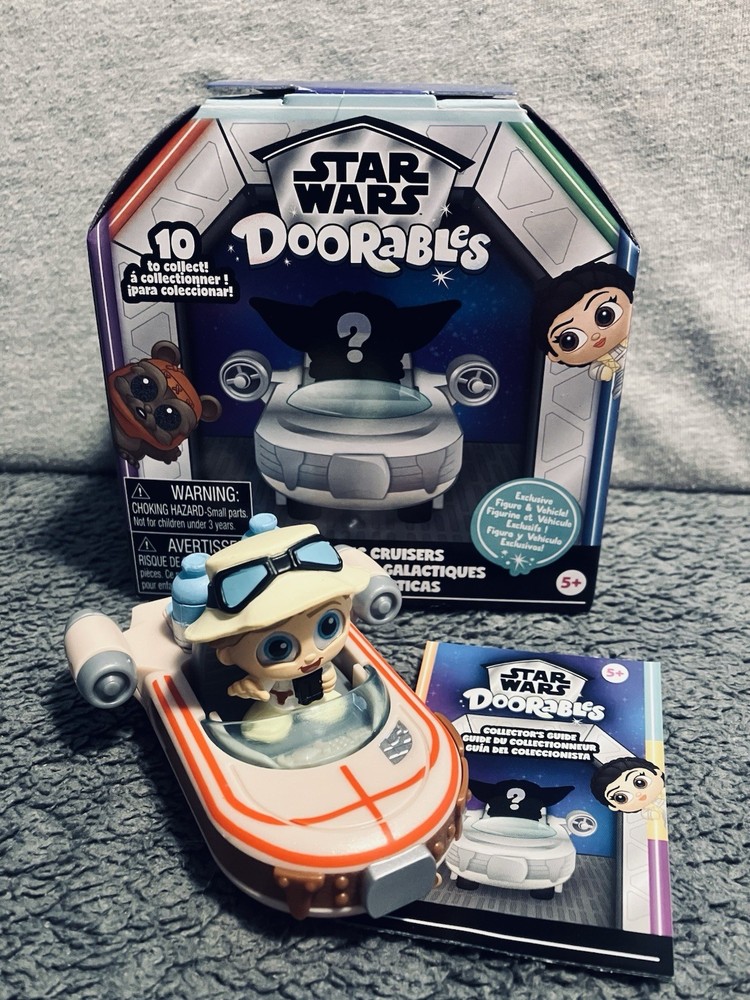 Disney Star Wars Doorables LUKE SKYWALKER Galactic Cruiser *ULTRA RARE* Series 1