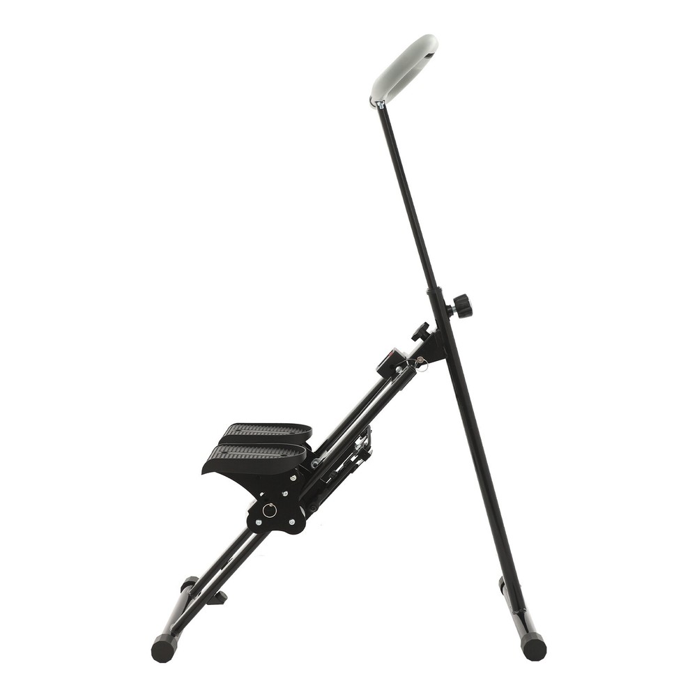 Foldable Stair Stepper with Adjustable Angles for Full-Body Workout at Home