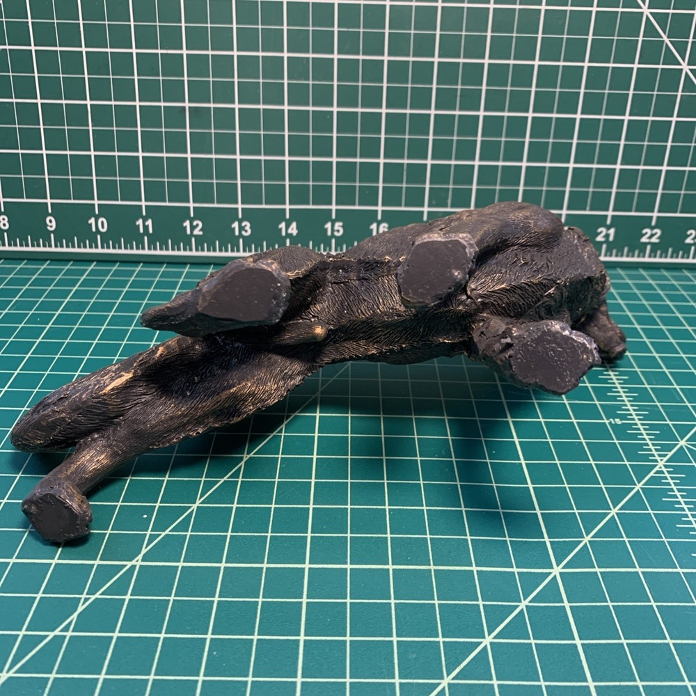 1/6 Scale Bronzed Resin German Shepherd