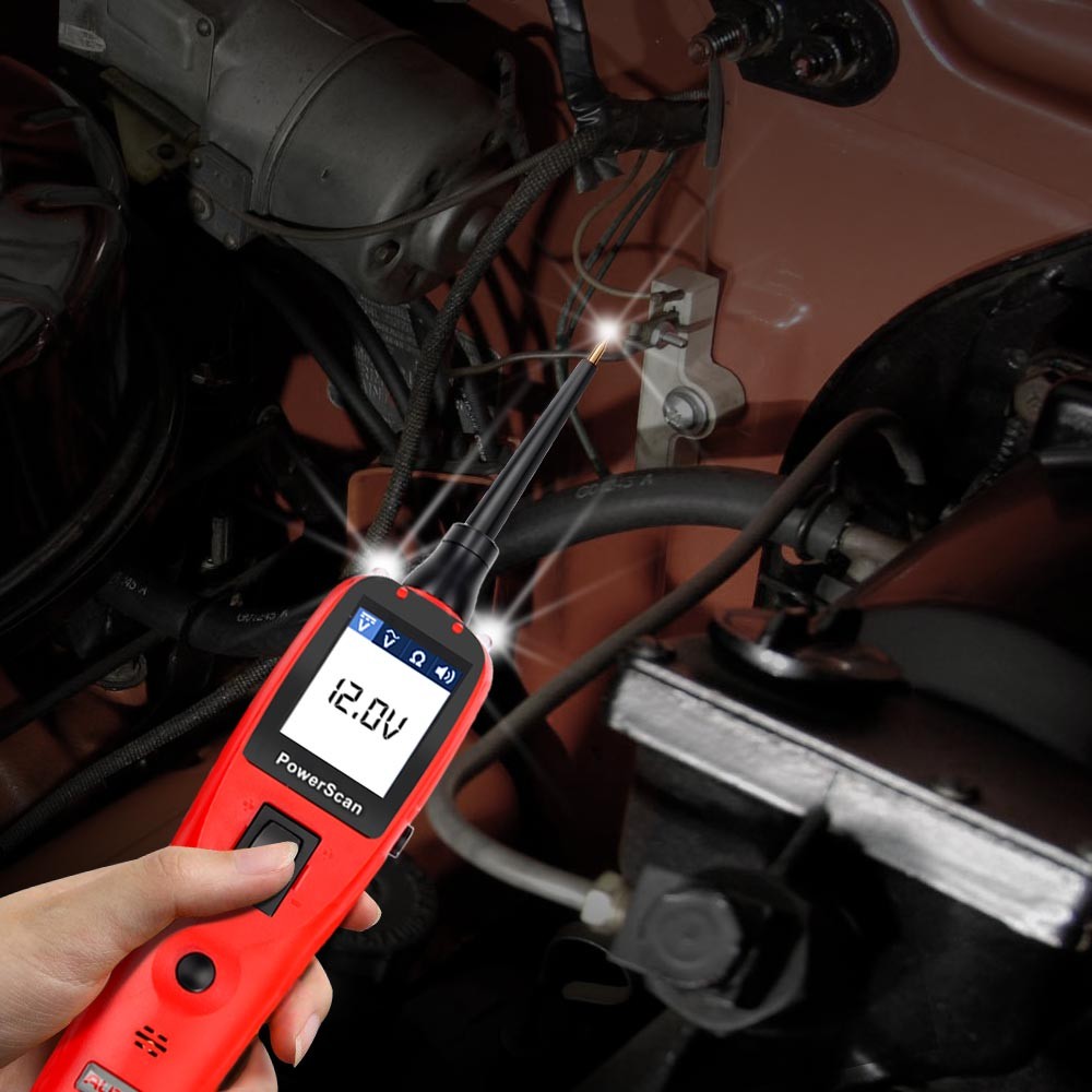 Autel PS100 PowerScan Circuit Tester Electrical System Diagnosis Tool 12V/24V