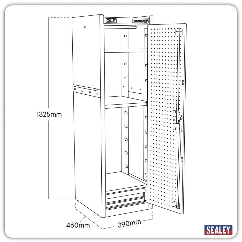 Sealey Superline PRO® Hang-On Locker - Red AP33519