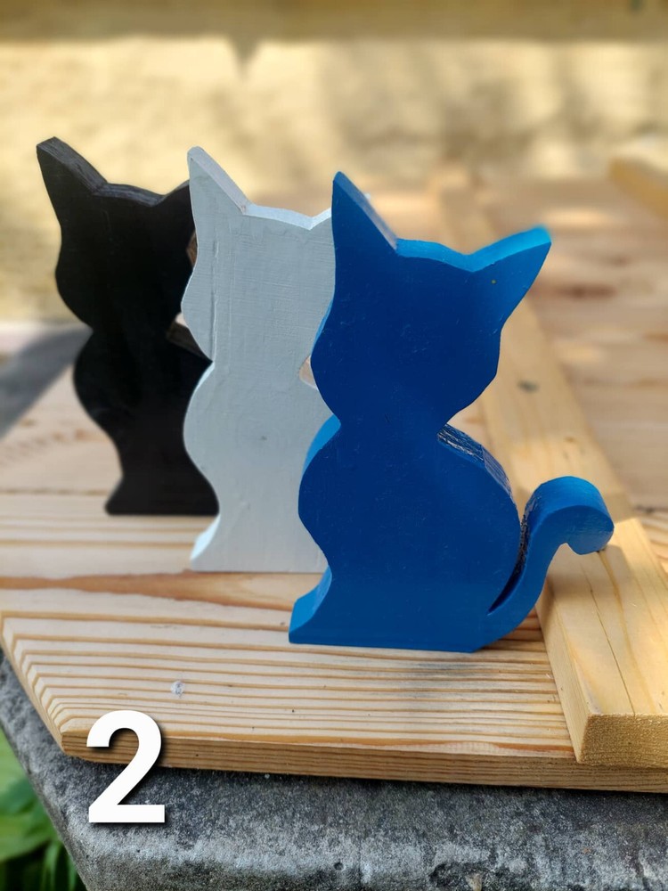 Wooden Cat