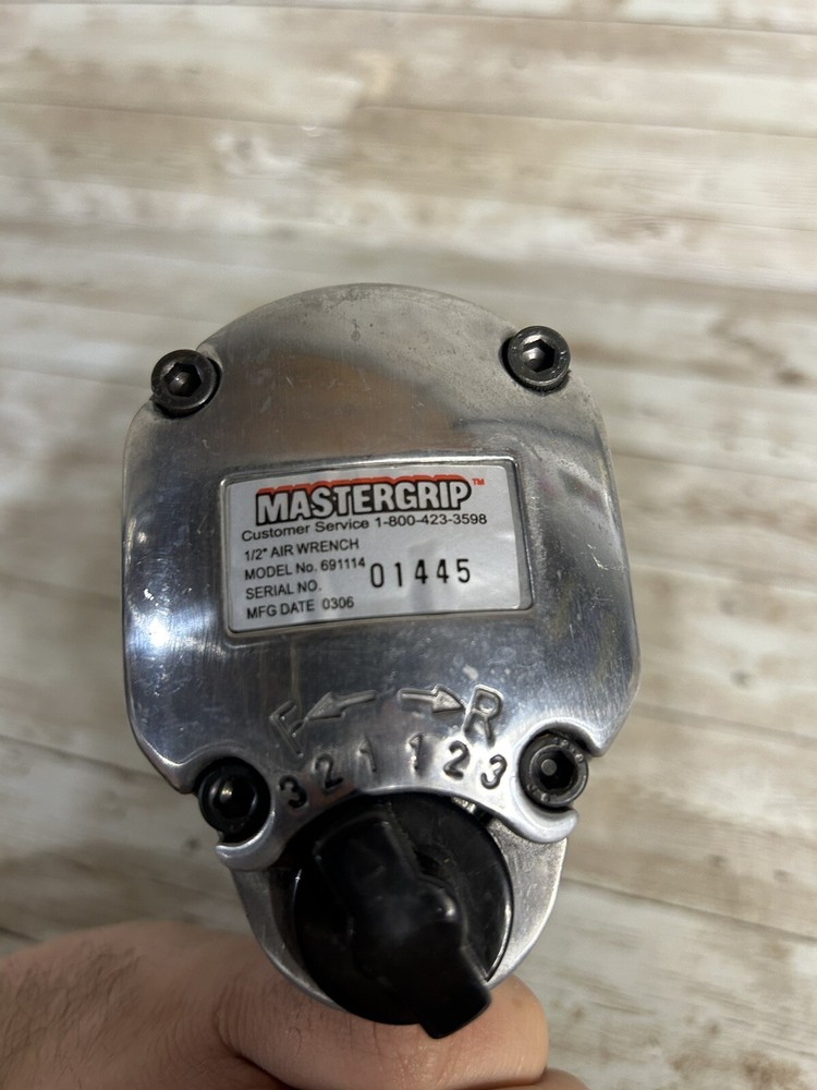 mastergrip 1/2 air wrench model 69114 TESTED WORKING