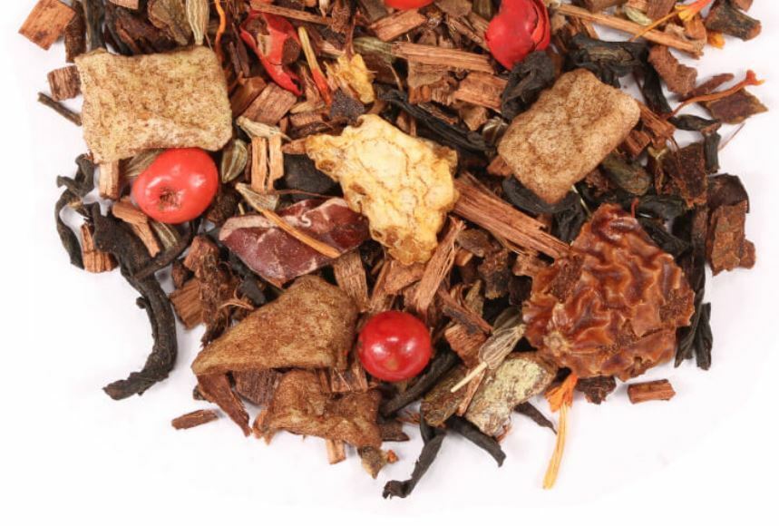 Bonfire herbal tea loose leaf 5 ounce bag