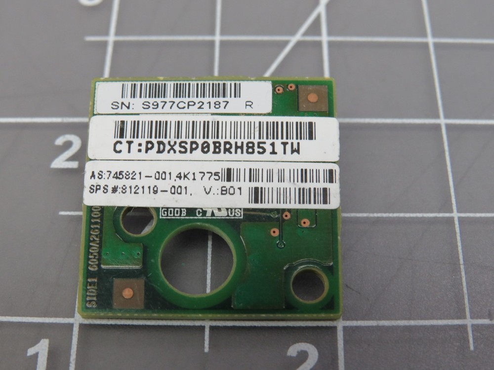 HPE 812119-001 TRUSTED PLATFORM MODULE TPM 2.0 T166144