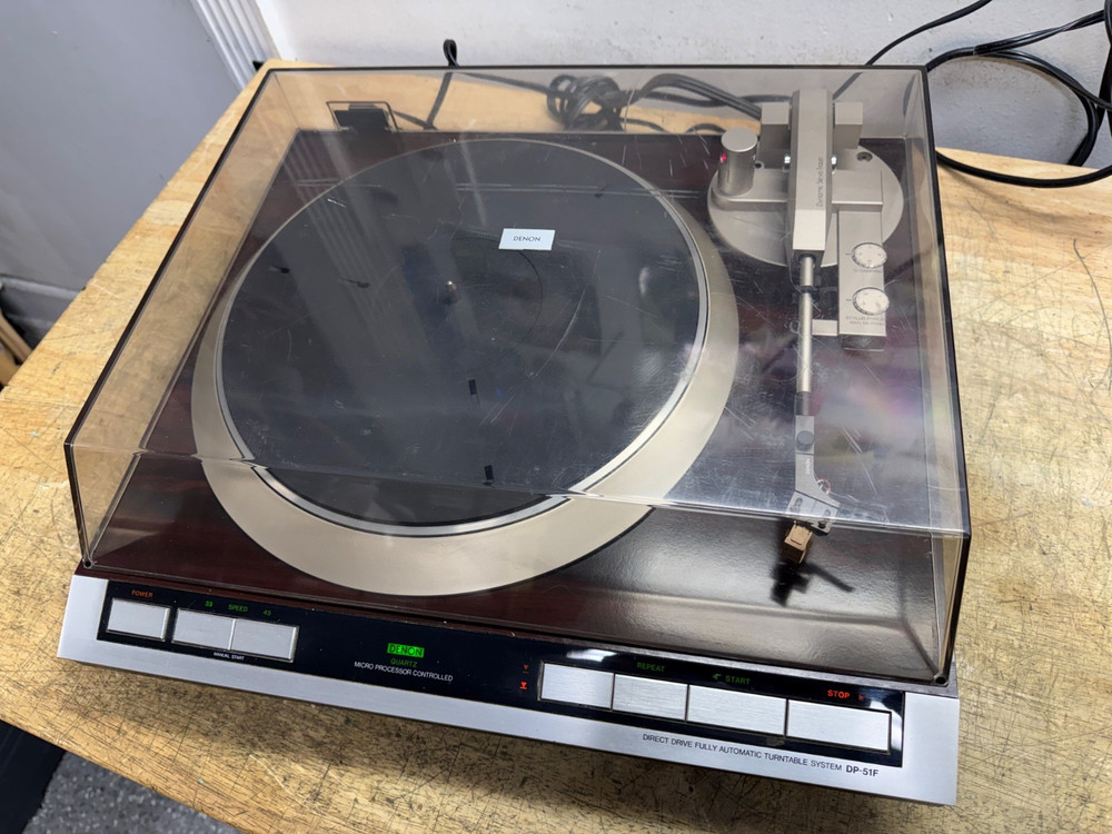 DENON DP-F51 Direct Drive Fully Automatic Turntable