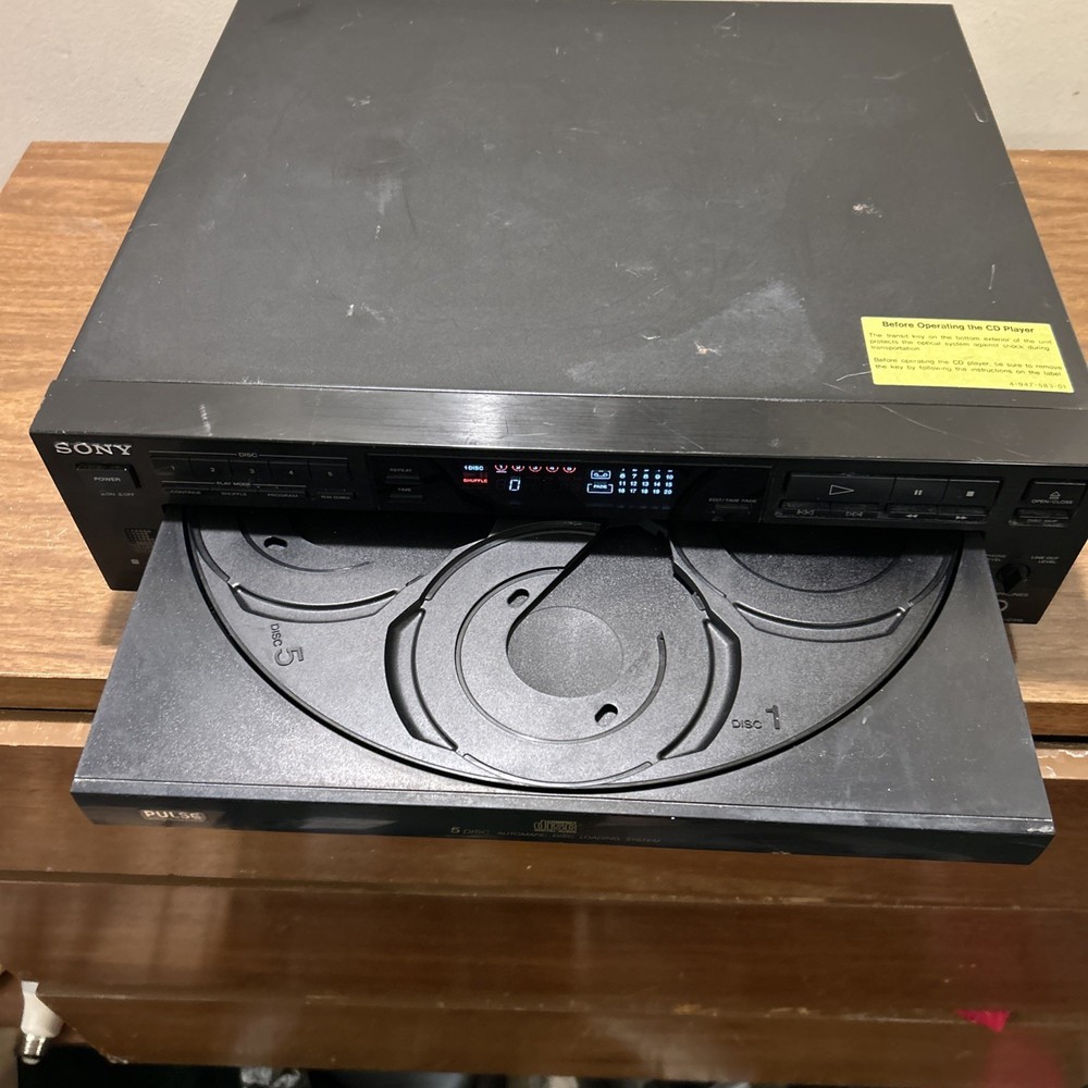 Sony Pulse Compact Disc Played CDP-C515
