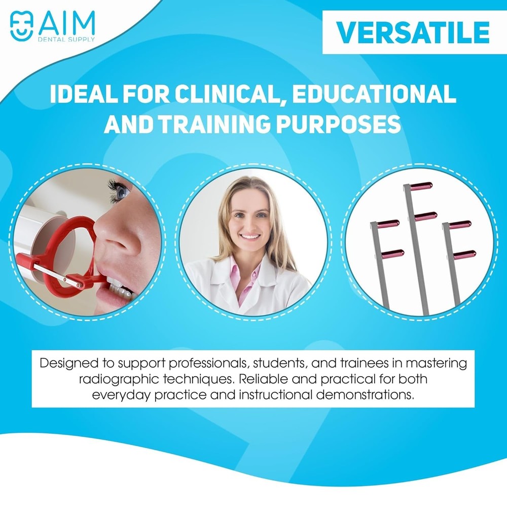 High-Quality Dental X-Ray Positioning Indicator with Red Alignment Arm