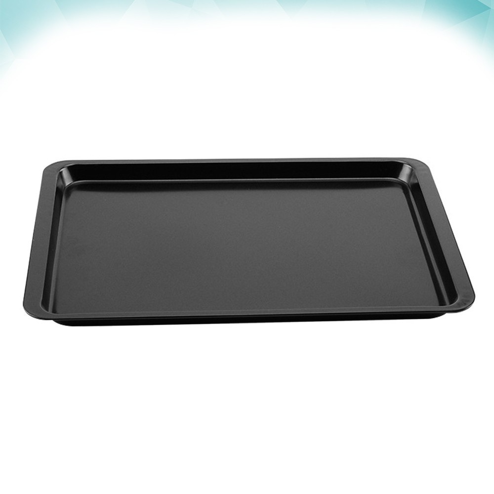 Carbon Steel BBQ Cooking Griddle Non Stick Rectangular Pizza Baking Plate