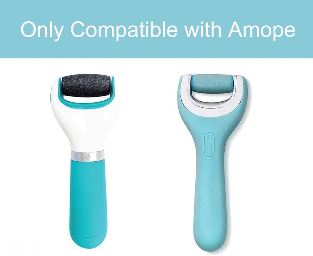 12 Extra Coarse Replacement Roller Refill Heads Compatible with Amope Pedi Refil