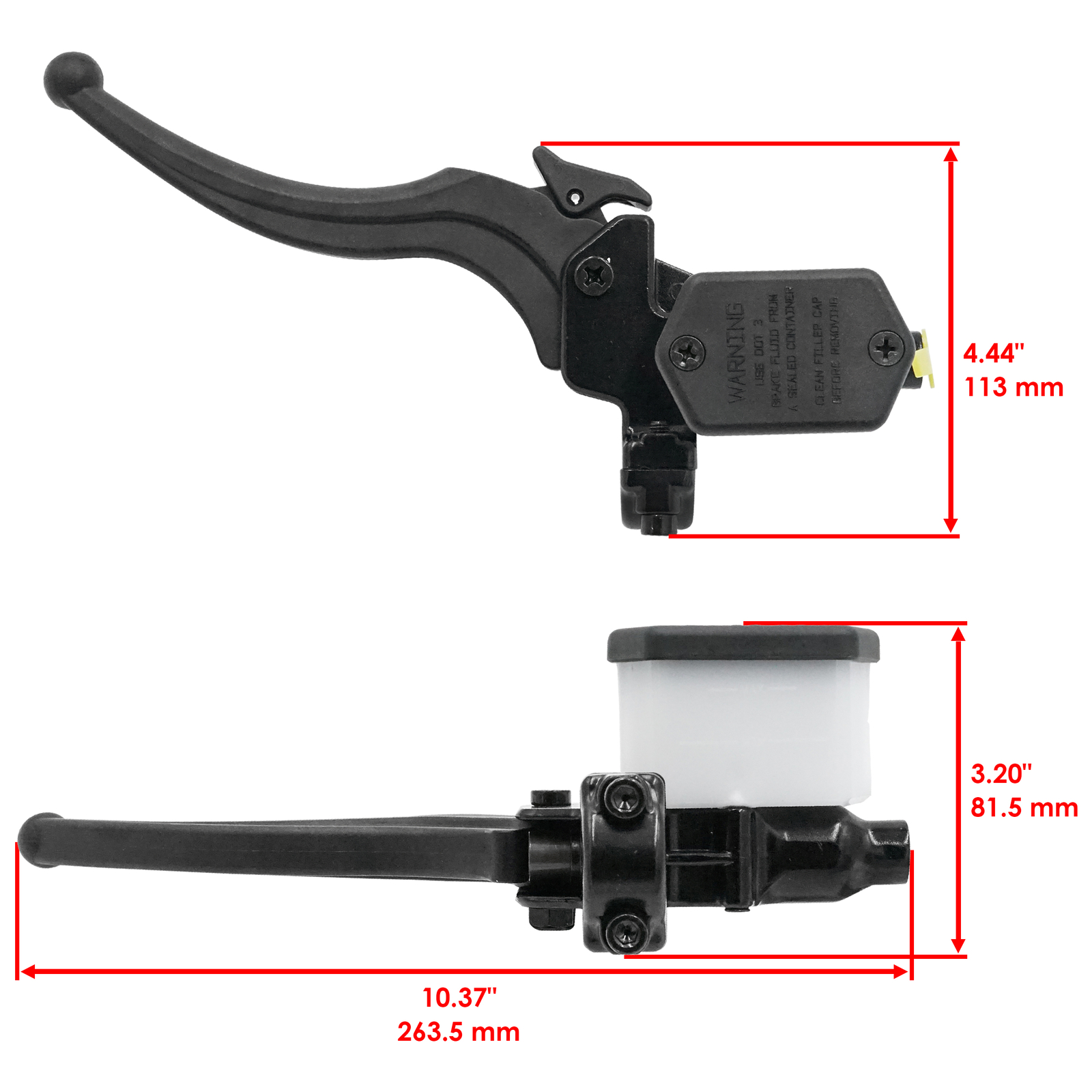 Front Hand Brake Master Cylinder For Polaris Scrambler 400 95-00 / 500 97- 01