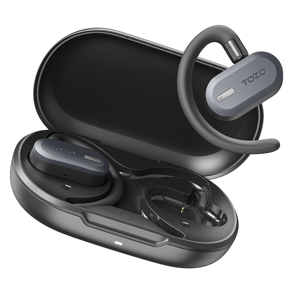 TOZO OpenBuds Lightweight True Wireless Earbuds Multi-Angle Adjustment Open Ear