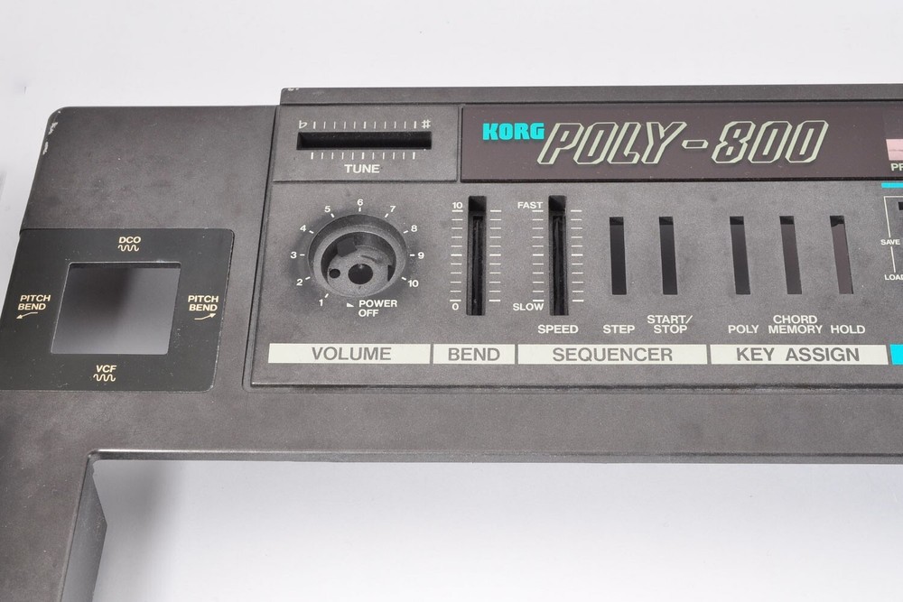 Korg Poly-800 Original Front Panel One Item Only Used From Japan
