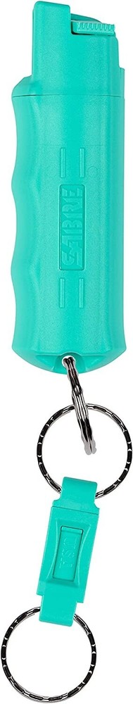 Sabre KeyRing Pepper Spray Mint Keyring Powerful Stream Reduces Wind Blowback
