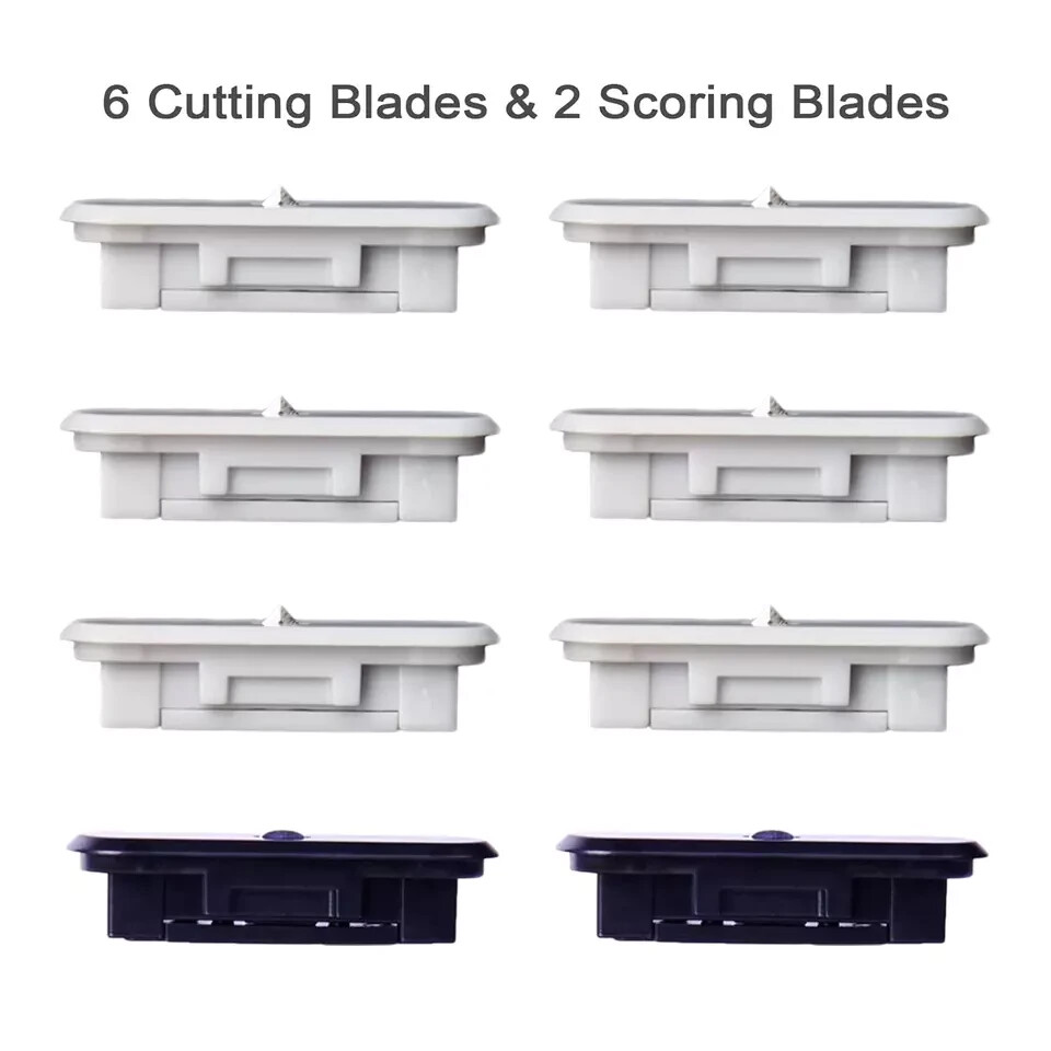 8 Pack Paper Cutter Replacement Blades for Cricut Portable Trimmer Replacement B