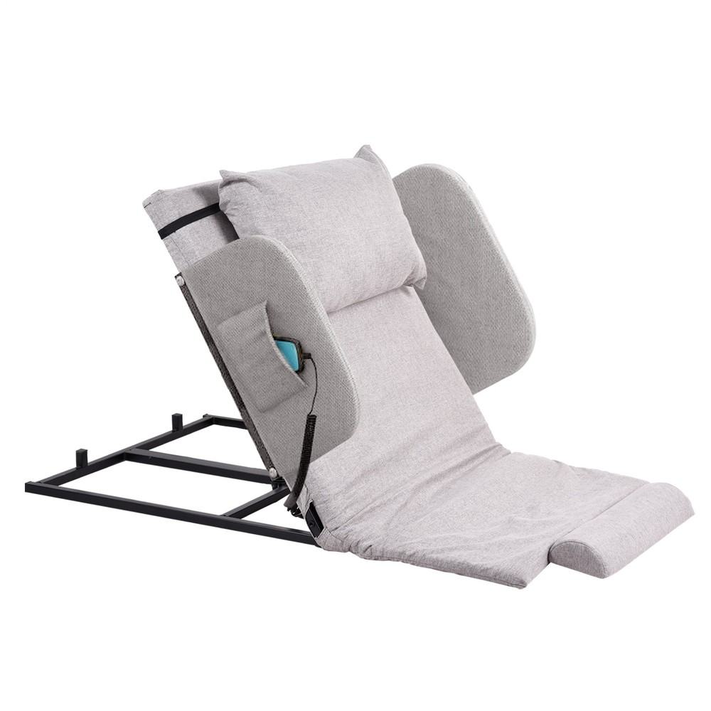 Electric Lifting Bed Backrest 2-80° Adjustable Back Rest Support For Elderly