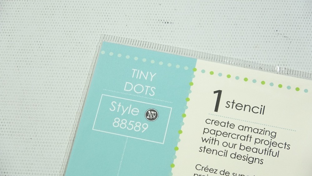 2015 Memory Box Texture Designer Stencil Tiny Dots 88589