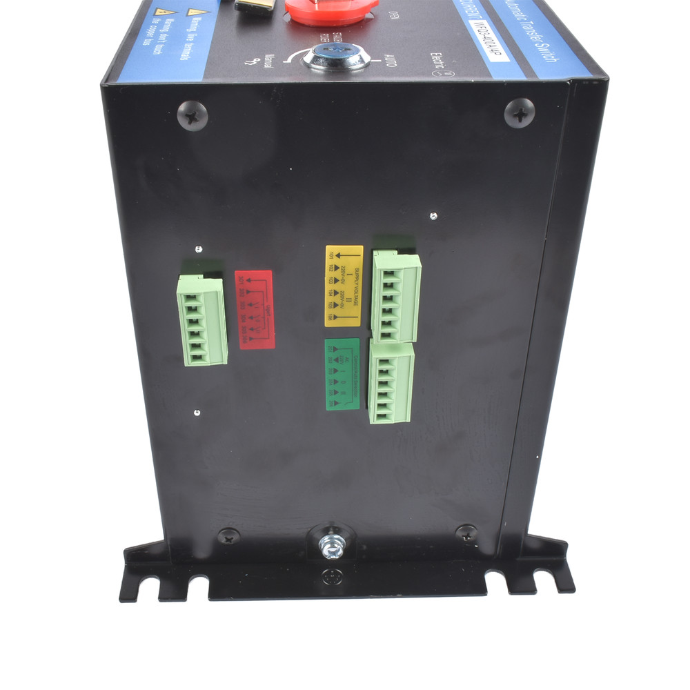 Industrial Automatic Transfer Switch 4P 400A 110V or 220V Auto or Manual Mode