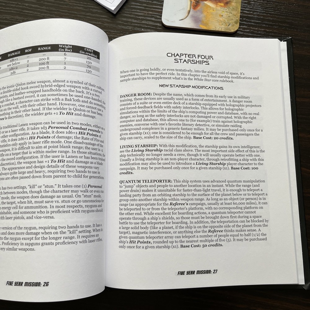 Five Year Mission: White Star Supplement