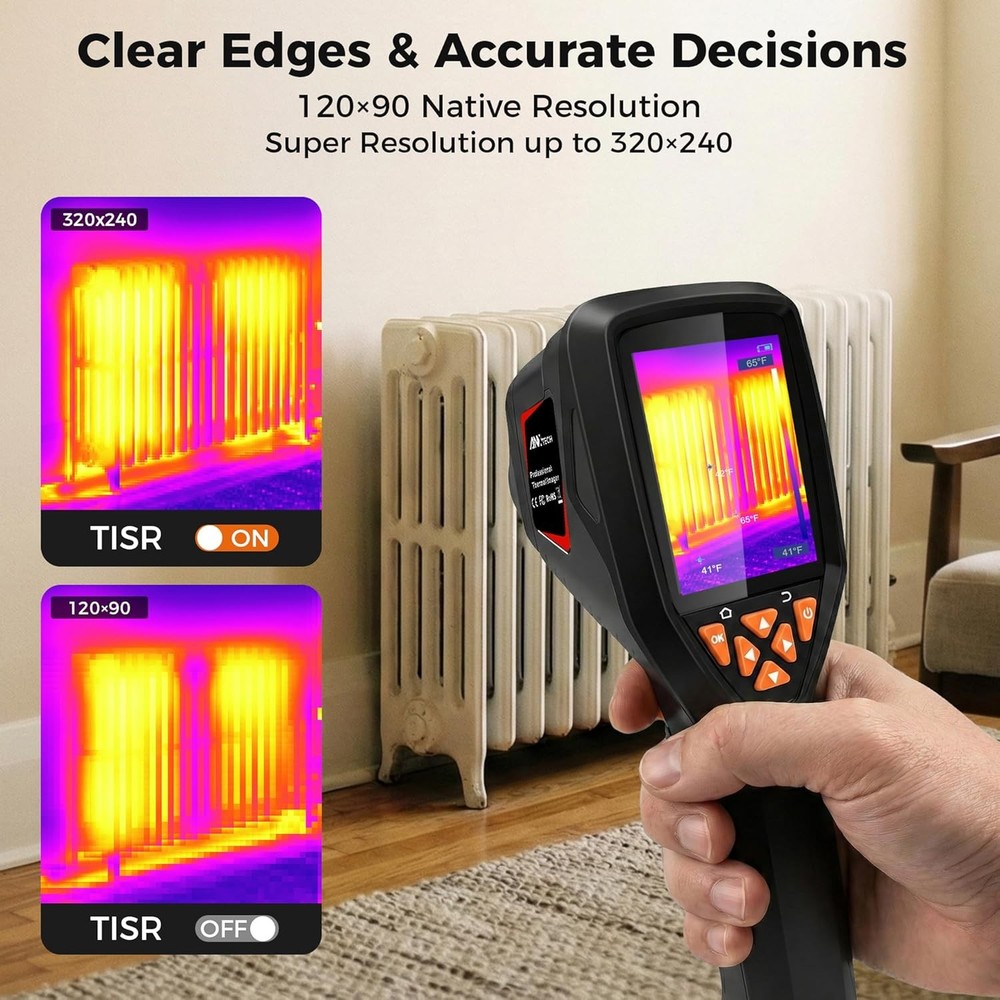 ANXTECH Mini Handheld Infrared Thermal Imaging Camera Temperature Thermal Imager