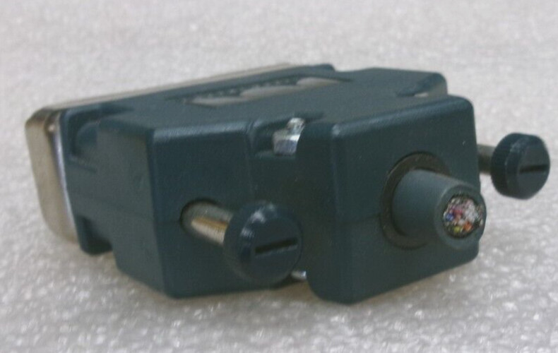 CISCO SYSTEMS 37 PIN 4-ROW PLUG SERIAL PORT COMPONENT #282M