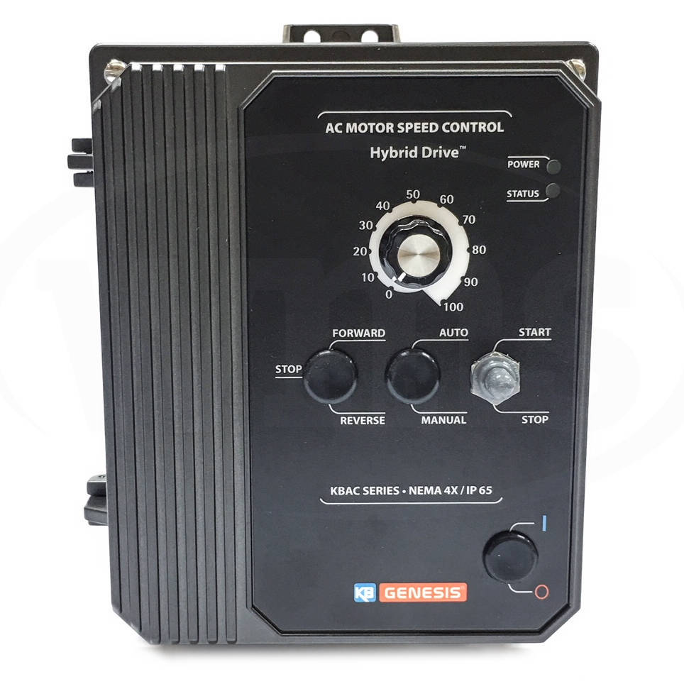 KB Electronics KBAC-27D Adjustable Frequency Drive, 9520, 1/8-2HP, NEMA 4X/IP65