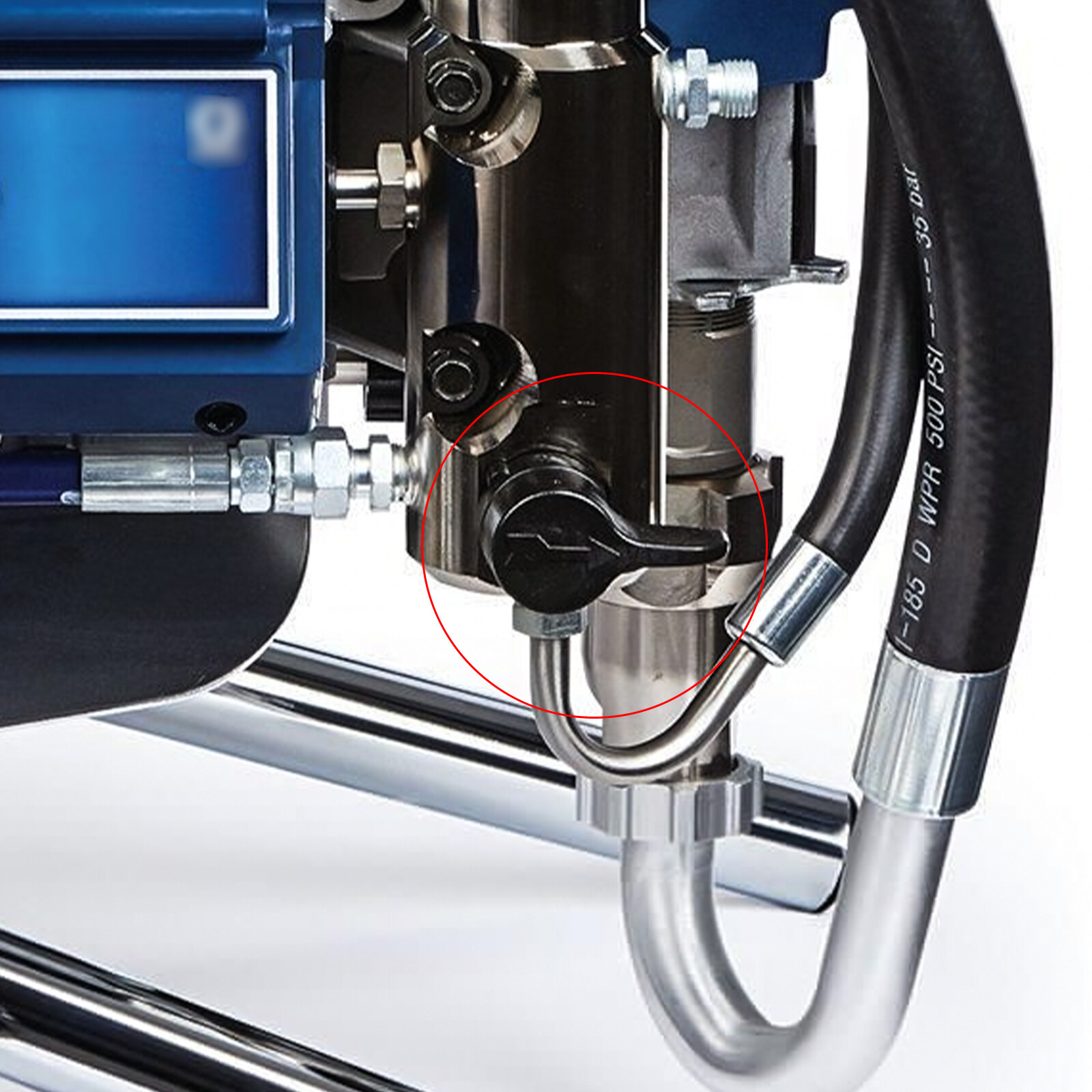 Airless Prime Spray Valve 235014 Drain Dump Valve For Graco 390 395 490 495 595