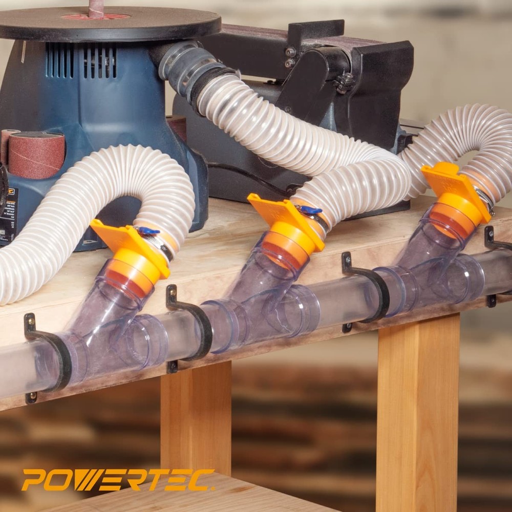 POWERTEC 2-1/2 Inch ID Y Fitting for 2.5'' Y Fitting, Id Y