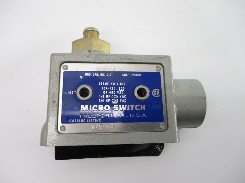 MICRO SWITCH BZE6-RQ 250VAC 15A (GREY) NSMP