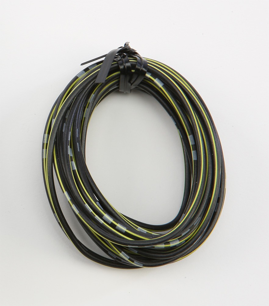 Shindy Colored Wiring Black/Yellow #16-685