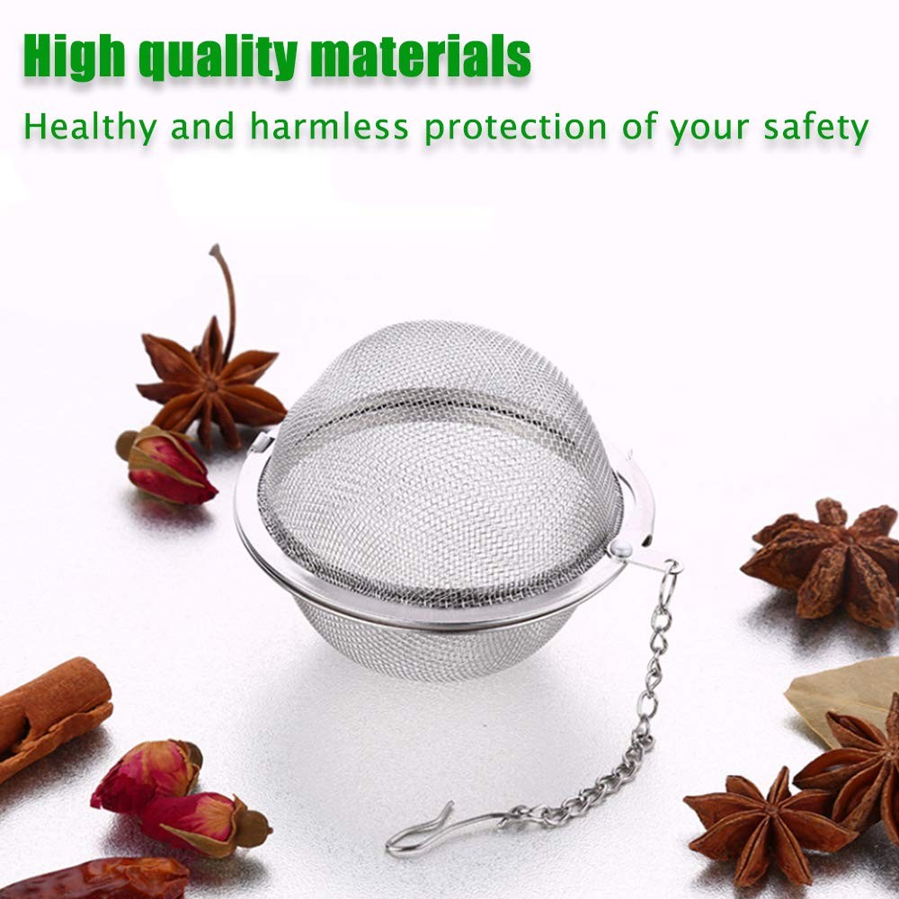 Tea Steeper, 2Pcs Mesh Tea Infuser Premium Tea Filter Tea Interval Diffuser w...