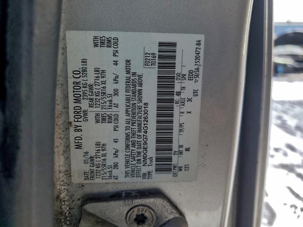 Engine ECM Electronic Control Module 2.5L Fits 15-16 TRANSIT CONNECT 1282812