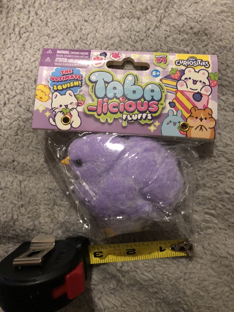 **REAL AUTHENTIC* Taba-licious Fluffs CHICK Orb Curiosities Taba Squishy NeeDoh