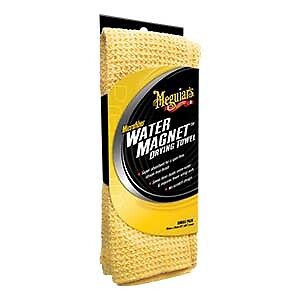 Meguiar's X2000 Water Magnet Microfiber Drying Towel 22" x 30" Yellow 1 Pack