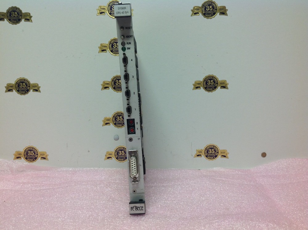FORCE SYS68K CPU-40 B/4 VME Computer CPU BOARD