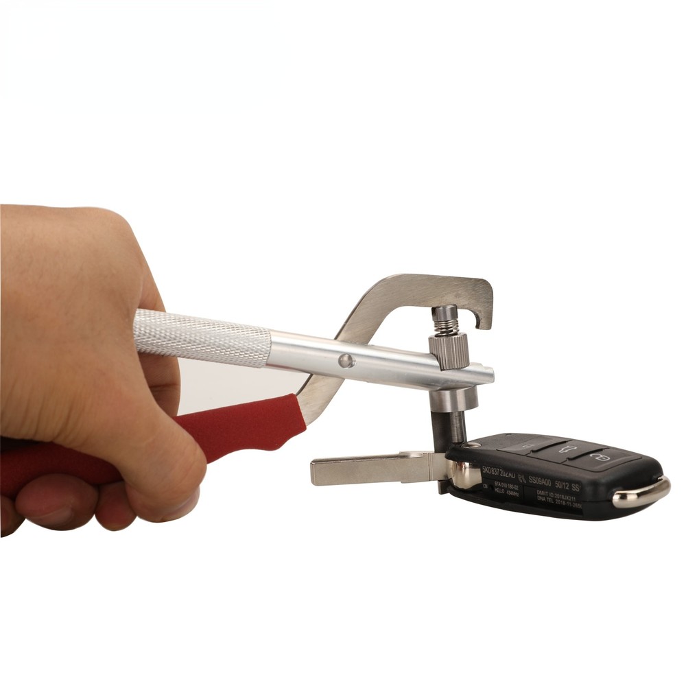 Folding Key Split Pin Clamp Pliers Flip Blade Remover Tool