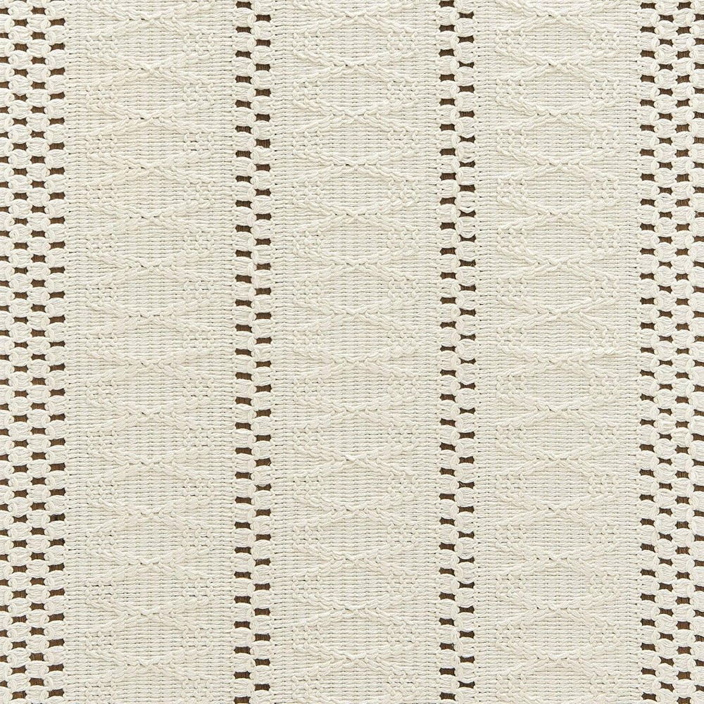 Macrame Style Boho Table Runner, Ivory Table Runners 72 Inches Long, Farmhous...