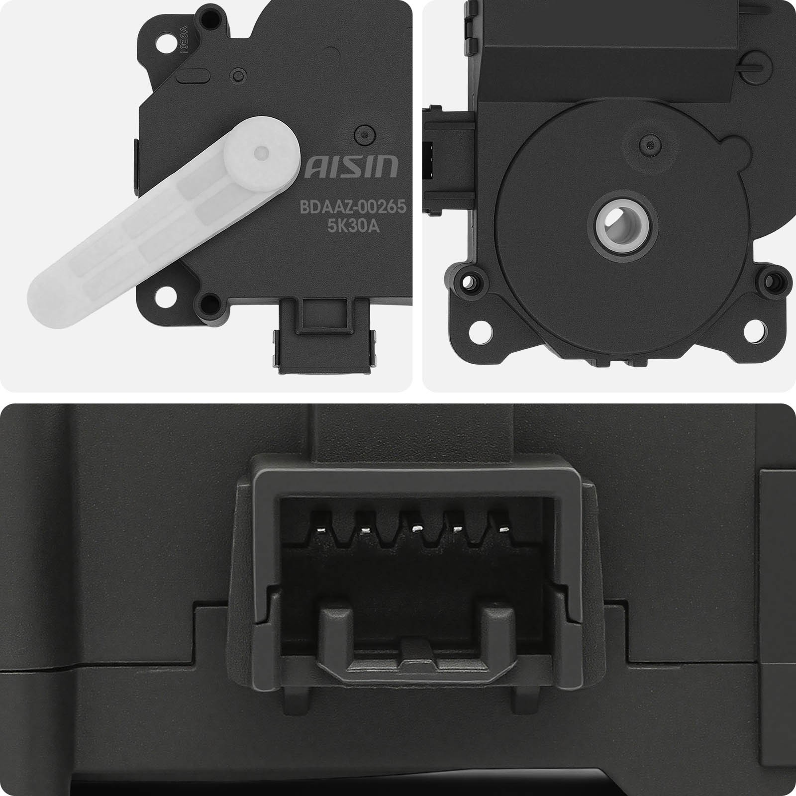 AISIN Left Main Blend Door Actuator for Toyota 4Runner Lexus GX470 2003-2009