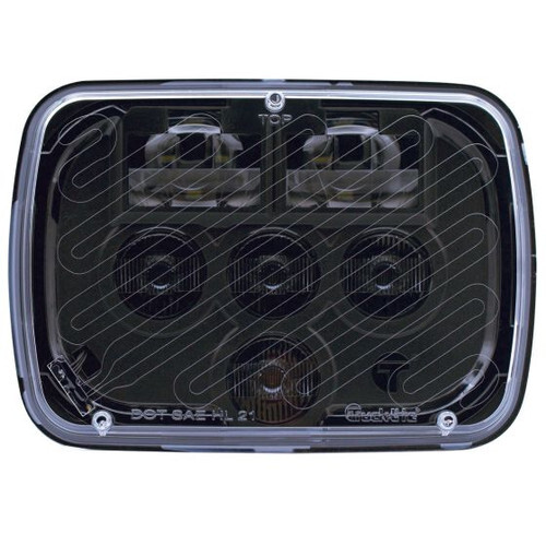Truck-Lite 37455C 5" X 7" LED Heated Projector Headlight Ford GM Van Jeep XJ YJ