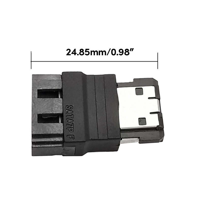 eSATA Connection Adapter Solid Disk Internal To External 7p Hard Drive Adapter