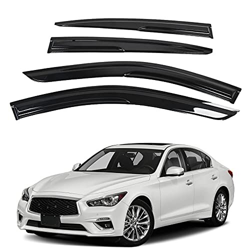 Window Visors Vent Rain Guard Shade Deflector Replacement for 2014-2020