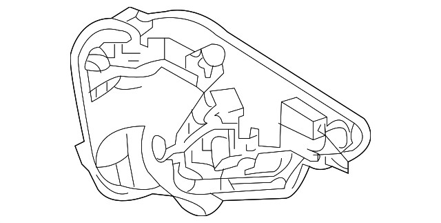Genuine GM Socket Panel 93183058