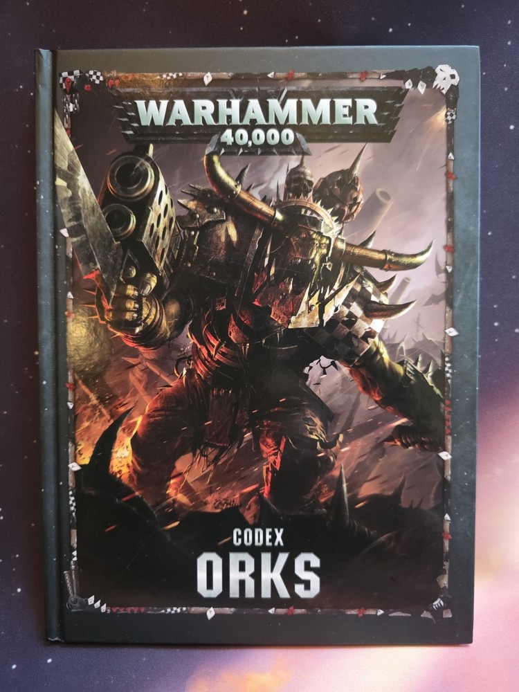 New Warhammer 40k Codex Space Orks GW Hardback 8th Edition Great Shape