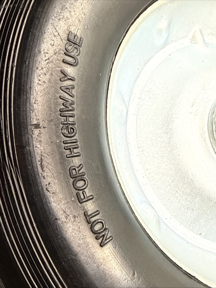 10” Solid Rubber Tire 220lb Load Capacity Item #35459 Haul Master