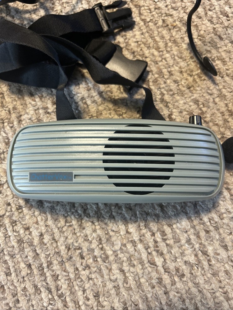 ChatterVox Model 100 Voice Speech Amplifier Tested & Working