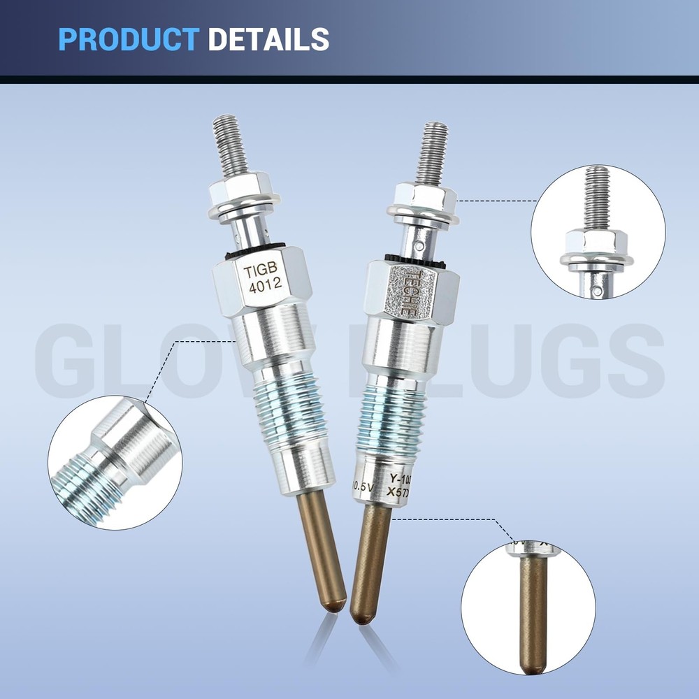 Techie TIGB4012 Glow Plug Replace for NGK (2031) Y103V Plug,...