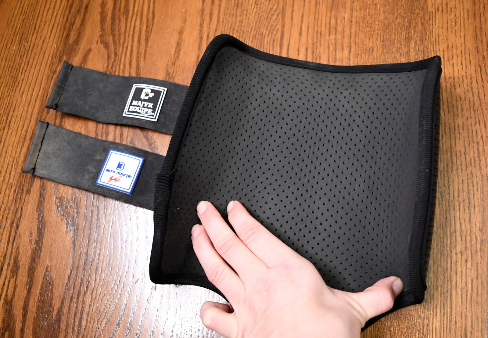 Majyk, XC boots fronts hinds black, Medium cross country eventing Boyd Martin b