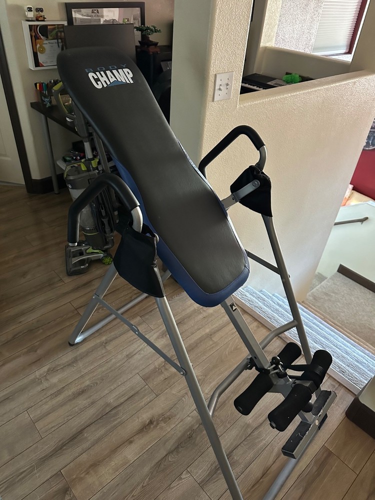 Body Champ Inversion Table - Blue and Black - Used