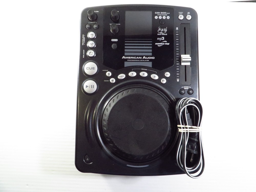 American Audio Professional CD player - Model CDI 300 MP3, Tested Working