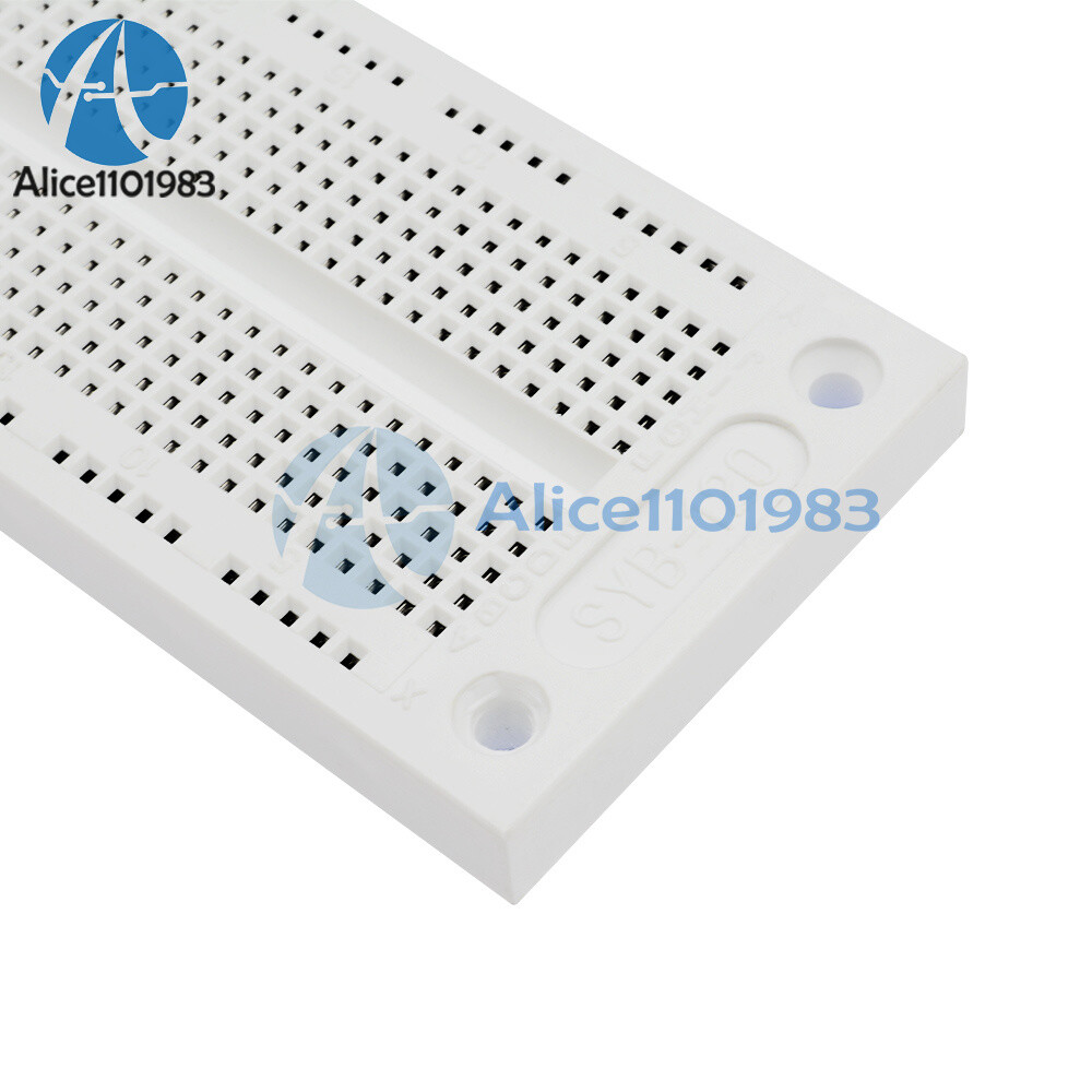 2PCS SYB-120 BreadBoard 60x12 Test Develop DIY 700 Points Holes Solderless PCB